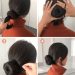 Sleek Low Donut Bun for Shorter or Fine Hair