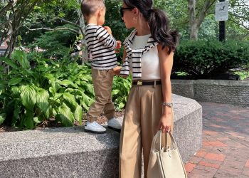Mom and Me outfits with flats + toddler boys style