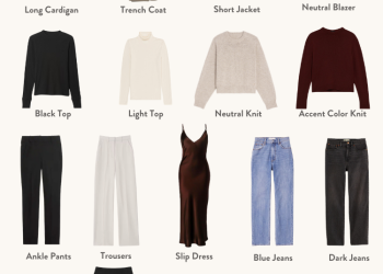 Smart Casual Fall Capsule Wardrobe 2024