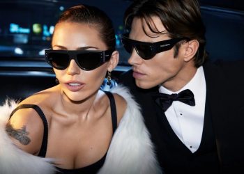 Miley Cyrus Dolce & Gabbana Eyewear Fall 2024 Ad Campaign