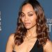 Zoe Saldana’s Sleeves Are the Highlight of Her Off-Shoulder Look
