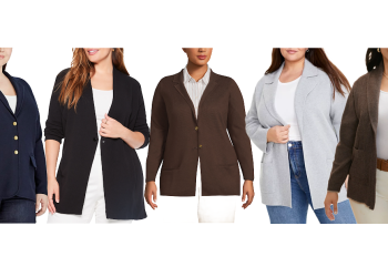 The Best Sweater Jackets for Plus Sizes