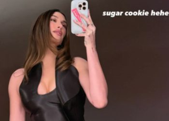 Hailey Bieber Plunging Dress Photos Are a Total Showstopper