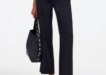 The Hunt: Crop Flare Pants for Work
