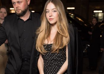 Sydney Sweeney Nails Retro Glam in Miu Miu Dinner Photos