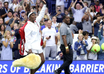 Venus Williams Flaunts Custom Fur Tennis Bag at the US Open