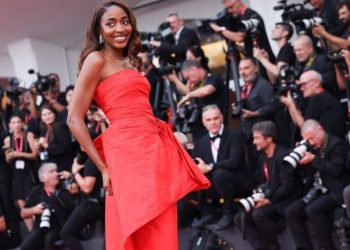 Video: Ayo Edebiri Makes Venice Debut in Old Hollywood-Inspired Custom Chanel
