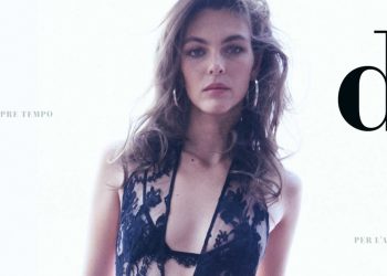 Vittoria Ceretti Works a Laced Dolce & Gabbana Dress on the Cover of D la Repubblica