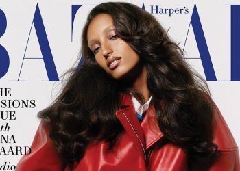 Model of the Moment Mona Tougaard Takes to the Cover of Harper’s Bazaar for October 2025