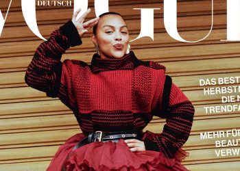 We’re Lost For Words Over Paloma Elsesser on the September 2025 Cover of Vogue Germany
