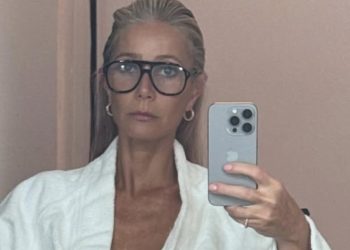 Gwyneth Paltrow Wearing Underwear & Unbuttoned Shirt Deserves Second Glance