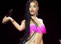 Tyla Wows in Fleur du Mal Lingerie Set for Tokyo Concert