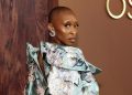 Cynthia Erivo’s High-Slit Dress Includes Leg Tattoo Reveal