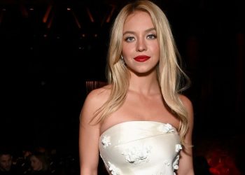 Sydney Sweeney’s Lacy House of Gilles Minidress Is So Bridal Chic