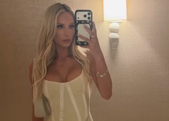 Alix Earle’s Mini-Dress Comes With a Cheeky Surprise