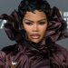 Teyana Taylor’s Face Nearly Hidden by Burberry Collar at BAFTAs 2026