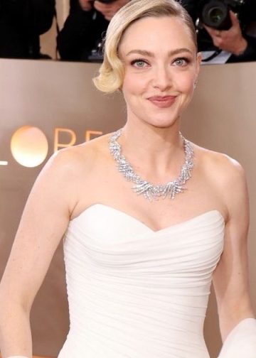 Amanda Seyfried’s Completely Sheer Dress Is Givenchy by Sarah Burton