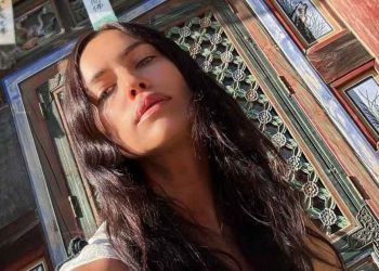 Irina Shayk Brings Edge in Leather Bikini for V Magazine