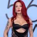 Halsey’s Custom Sheer Seth Pratt Dress Has an Oh-So-Daring Cutout