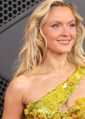 Zara Larsson’s Look Pops With a Daring Bikini Top in Magazine Feature