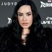 Demi Lovato ‘Warms up for Tour’ in See-Through Lace Corset Bodysuit