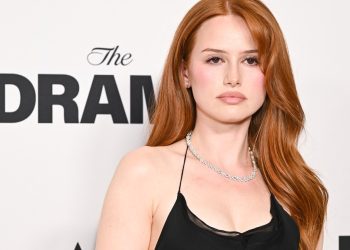 Madelaine Petsch Soaks Up Sun in Printed Bikini After Strangers 3 Buzz