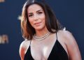 Eva Longoria’s Daring Neckline Dress Shines During Eddie Murphy’s Win