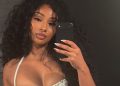 Rubi Rose Turns up the Heat in Cleavage-Baring Top & Micro Shorts Selfie