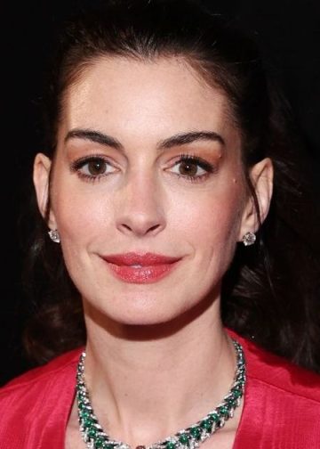 Anne Hathaway Dons Blinding Bodysuit & Thigh-High Boots for ‘Mother Mary’