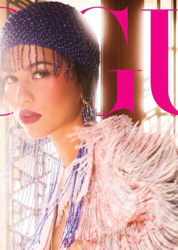 Zendaya Serves 1920s Glamour (with a Modern Twist) Across a Trio of Vogue Brazil Covers