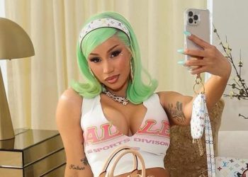 Cardi B’s Racy Bra-Top Has Bold Cut-Outs That Reveal More Than Expected