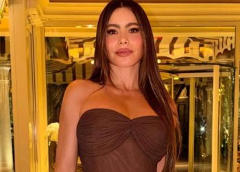 Sofia Vergara’s Sheer Corset Top Put Her Famous Curves Front & Center