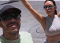 Kim Kardashian Flaunts Her Curves in Teeny Tiny Body-Hugging Top