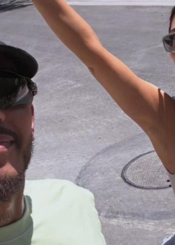 Kim Kardashian Flaunts Her Curves in Teeny Tiny Body-Hugging Top