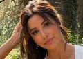 Eva Longoria Goes Pantless, Lounges in Bed in Nothing but a Tank Top